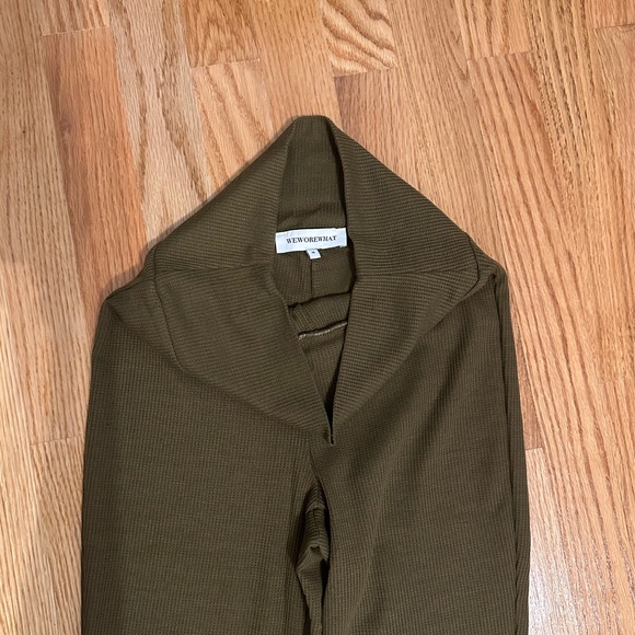 Waffle Leggings. Kangaroo color - Picture 2 of 3